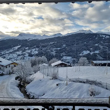 Fahren-schneeschuhwandern-langlauf Inkl Hallenbad 公寓 Luzein